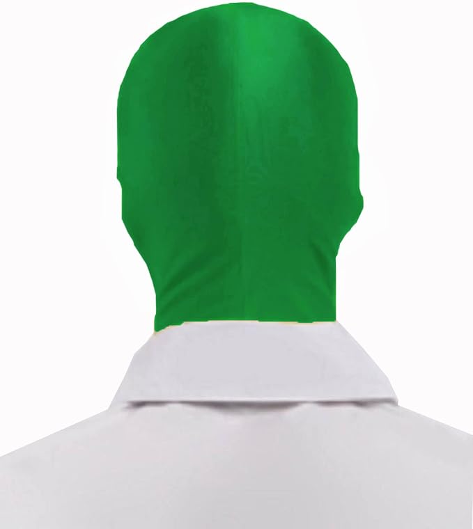 Chendvol Green Chromakey Mask Hood with Screen Gloves Invisible Effects Background for Green Screen Photography Photo Video