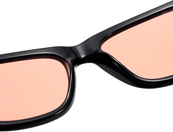 ViewJoy Sleep Glasses 99.9% Blue Light Glasses Dual AR Coatings Amber Orange Lens for Computer Gaming Reduce Eyestrain