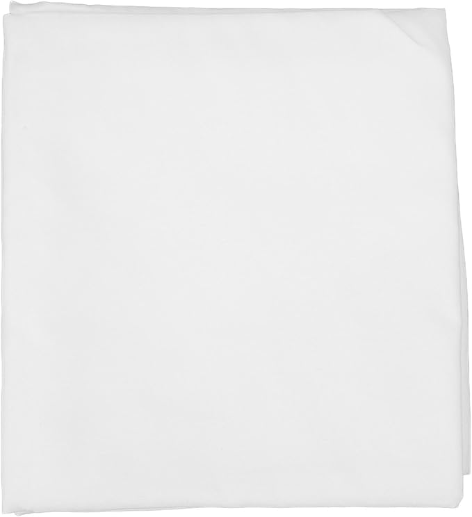 GLOGLOW Props Polyester Opaque Collapsible Backdrop for Video Streaming and Portrait Photography, 9.8 X 6.6ft Virtual Background Screen, Nan (White)