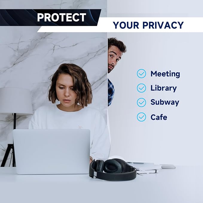 Yamaya Laptop Privacy Screen MacBook Pro 14 inch 2021~2023 (M1 Pro/M1 Max/M2 Pro / M2 Max A2779/A2442),Removable Computer Screen Privacy Shield for Mac 14Inch