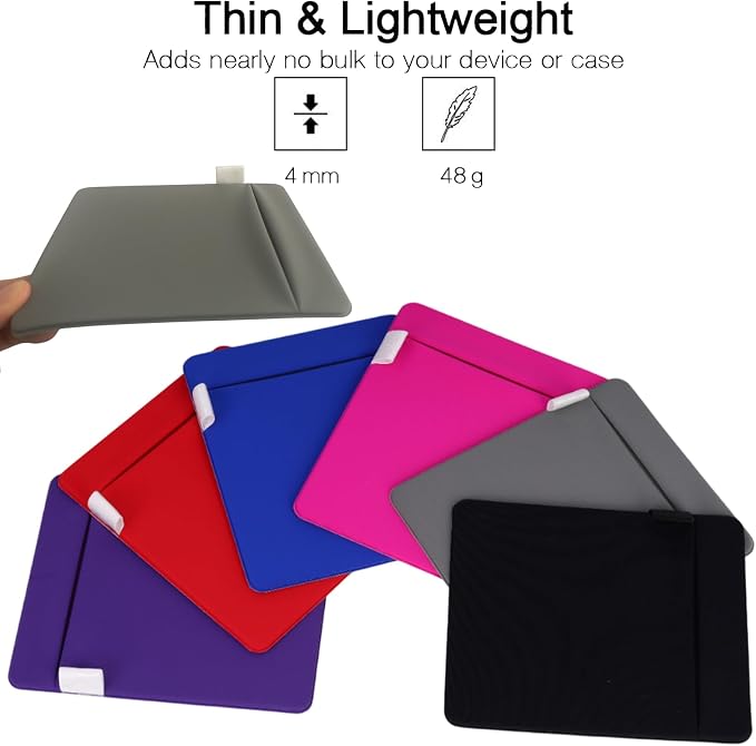 RIVEENY Portable External Hard Drive Organizer, Pouch Holder for Computer Accessories, SSD Solid State Drive, Pocket Pouch for Laptop with Reusable Adhesive