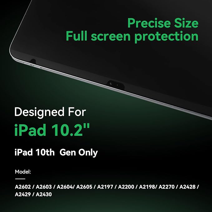 Magnetic Privacy Screen Protector Compatible with iPad 9th 8th 7th Gen 10.2 inch & iPad Air 3th & iPad Pro 10.5 In, Anti Glare Blue Light Filter, Bubble-Free Shield, Fingerprint-Proof Guard, Reusable Anti-Scratch Film, Anti-Spy Cover