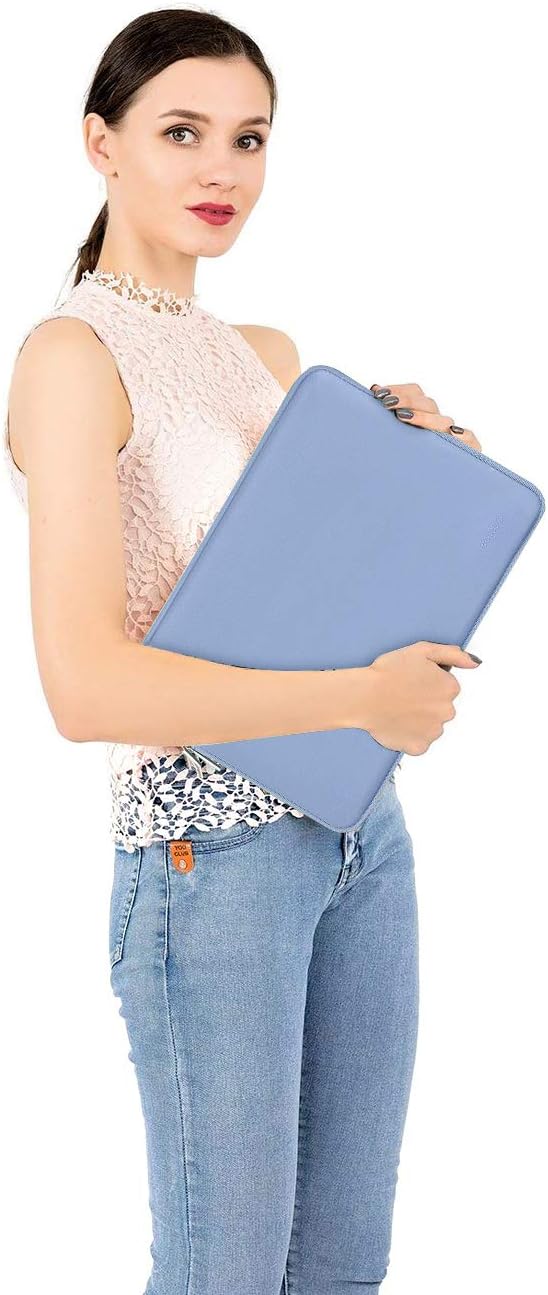 MOSISO Laptop Case 13 inch, 13 inch Laptop Sleeve Bag Compatible with MacBook Neo/Air M5 M4 M3 M2 M1 2026-2018 / Pro M2 M1 2026-2016, Neoprene Computer Sleeve Bag with Small Case, Serenity Blue