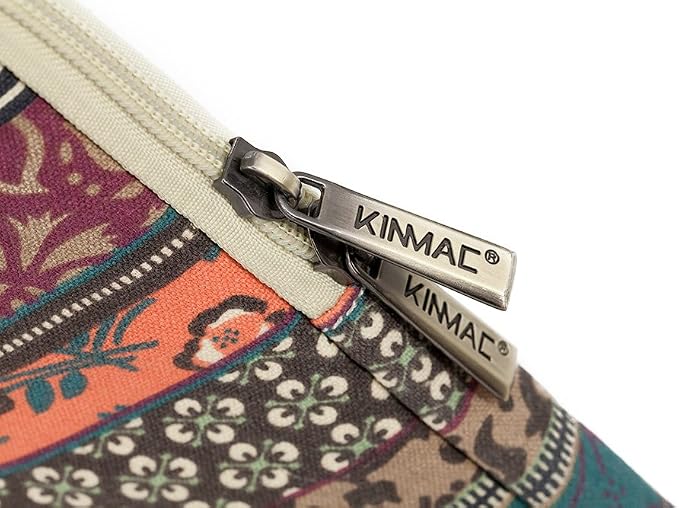 Kinmac 360° Protective Vertical Laptop Sleeve Case Cover Bag with Pocket for MacBook Pro 16 inch,16 inch HP,Lenovo,Dell,ASUS,Acer Ultrabook and Business Laptop Computer (New Bohemian)