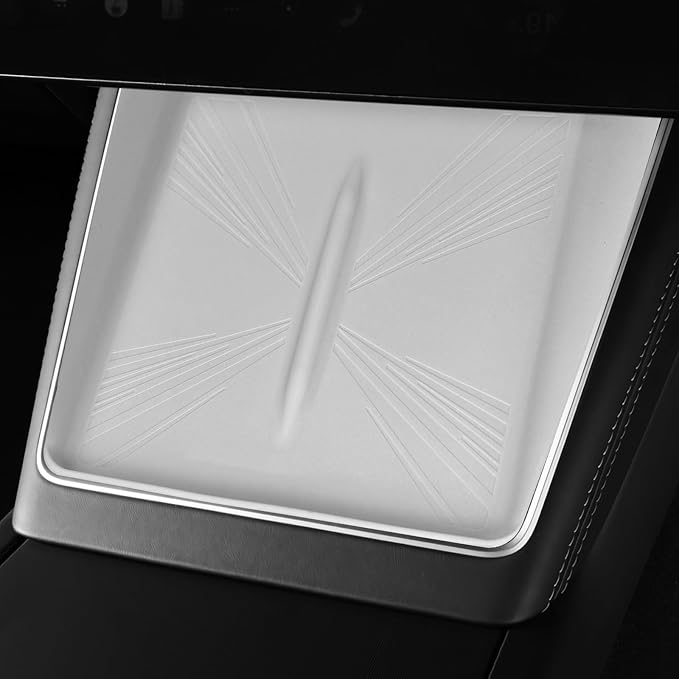 Model 3 Centre Control Wireless Charging Mat,Center Console Wireless Charger Pad Compatible with Tesla Highland Model 3 2024 2025 2026