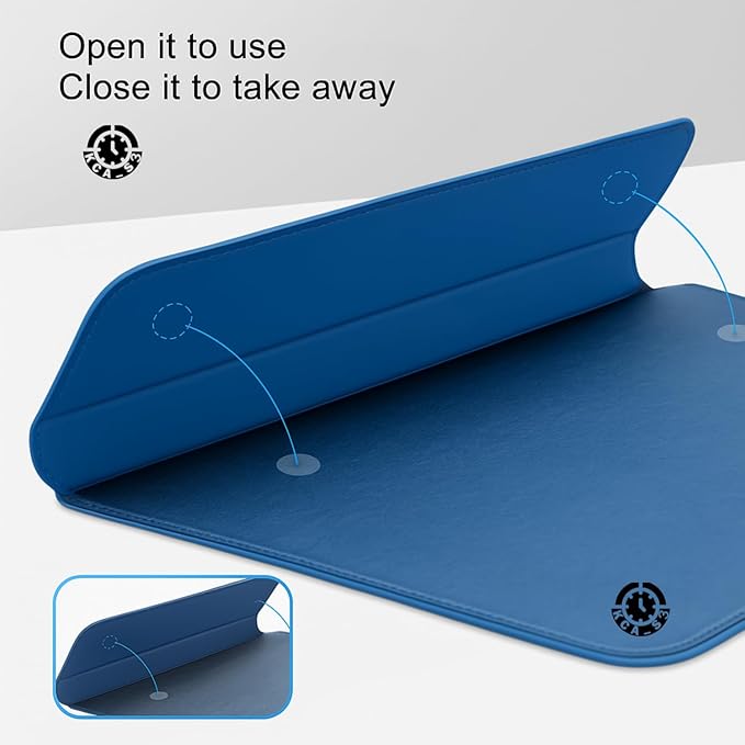 Blue Laptop Cover 11-13.3 Inch ONLY Surface Pro 7 8 9 10 X Laptop 3 4 5 MacBook Air Pro 13" Huawei MateBook 13 X Pro Dell XPS 13 HP Pavilion x360 Protective Case, Not for 14-16”