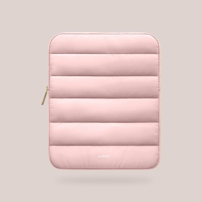 Vandel - The Original Puffy iPad Sleeve 9-11 Inch Tablet Sleeve, Pink i Pad Case for Women and Men, Cute iPad Air Pouch, 9 10 Inch, 11 Inch Bag