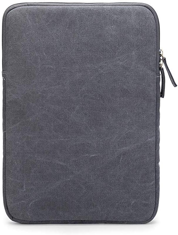 Kinmac 360° Protective Vertical Laptop Sleeve Case Cover Bag with Pocket for MacBook Pro 16 inch,16 inch HP,Lenovo,Dell,ASUS,Acer Ultrabook and Business Laptop Computer (Grey)