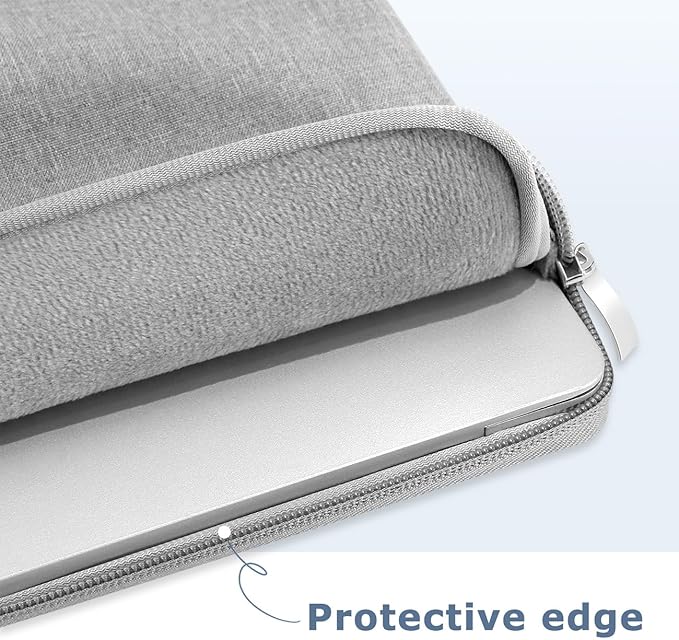 Laptop Sleeve Case for MacBook Neo 13'' with A18 Pro Chip Released in 2026 (Model:A3404) Protective with Handle Travelling Carrying Canvas Bag Accessories for Students Home Office (Gray)