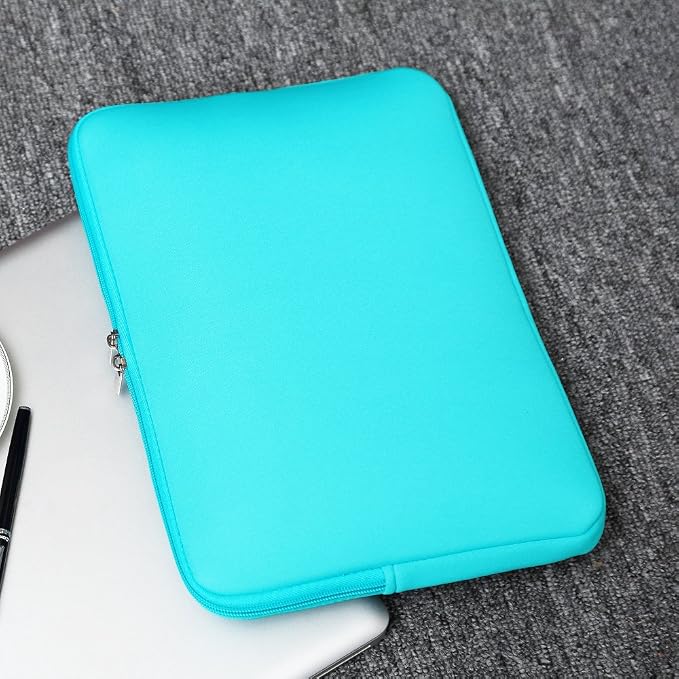 RAINYEAR 13 Inch Laptop Sleeve Case with Accessories Pouch, Compatible with 13.3" MacBook Air/Pro M1 M2 M3 M4 M5 A3449 A3240 A3113 A2681 A2338 (Blue)