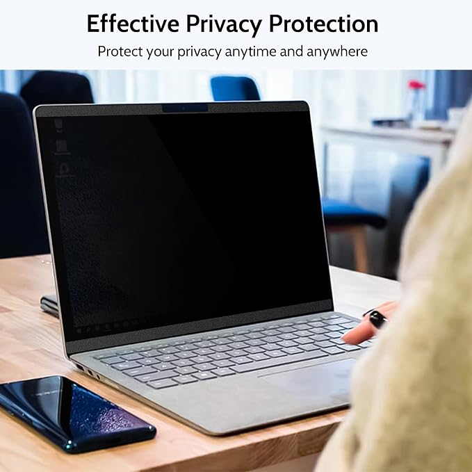 IPROKKO Magnetic Privacy Screen for 13.8 inch Surface Laptop 7 (release in 2024), Removable Matte Computer Screen Spy Filter Compatible with Microsoft Surface Laptop, Anti-Glare Blue Light Scratch Screen Cover
