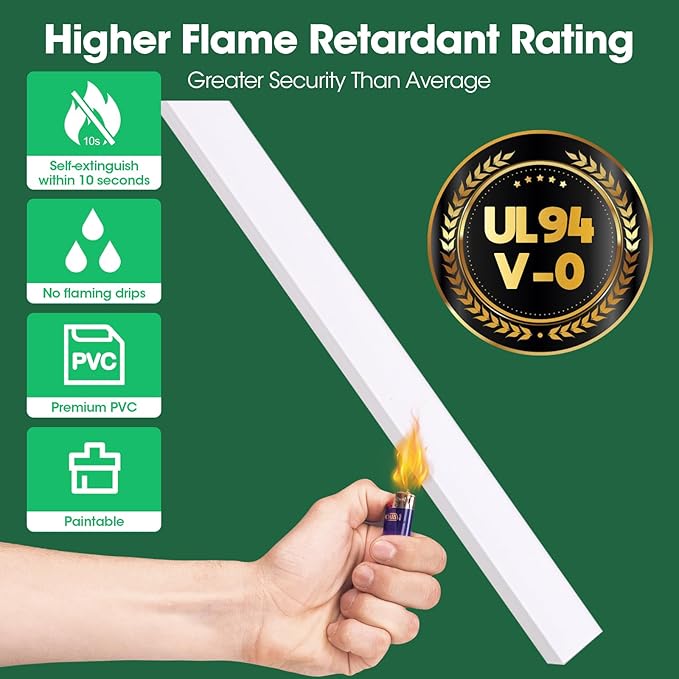 AZEN Cord Hider Kit, 630in Cord Covers for Wires on Wall, Paintable Wire Covers for Cords on Wall, Self-Adhesive Cable Hider Cord Organizer, 40X L15.75in X W0.96in x H0.57in