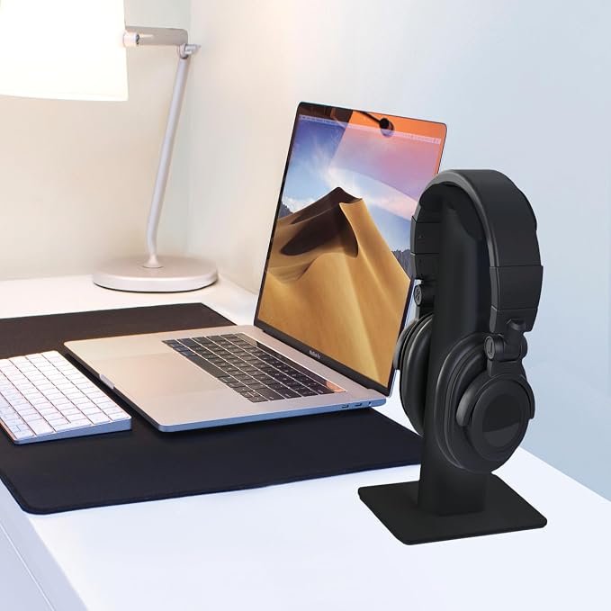 Kanto Living H2 Premium Headphone Stand - Black
