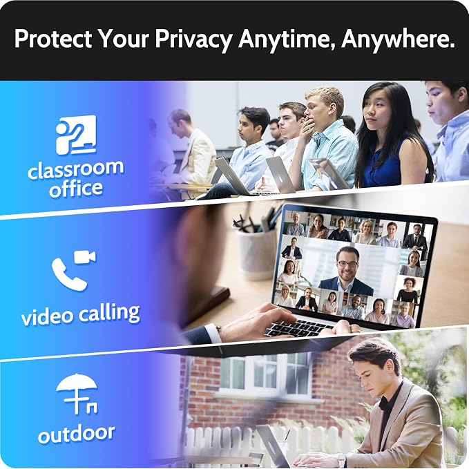 Peslv Magnetic Privacy Screen for MacBook Air 15 Inch (2023-2026, M2 M3 M4 M5) - A2941 A3114 A3241 A3448, 15inch Removable Matte Anti Blue Light Glare Filter for Mac Air 15.3" Laptop Computer