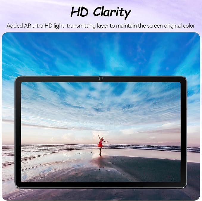 IPROKKO 2 Pack Anti Blue Light Screen Protector for Samsung Galaxy Tab S11/S10 Lite/S10 FE/S9 FE/S9/S8/S7(11 Inch/10.9in), Matte Anti Glare Harmful Light Filter Eye Protection Cover, Bubble Free Easy Install
