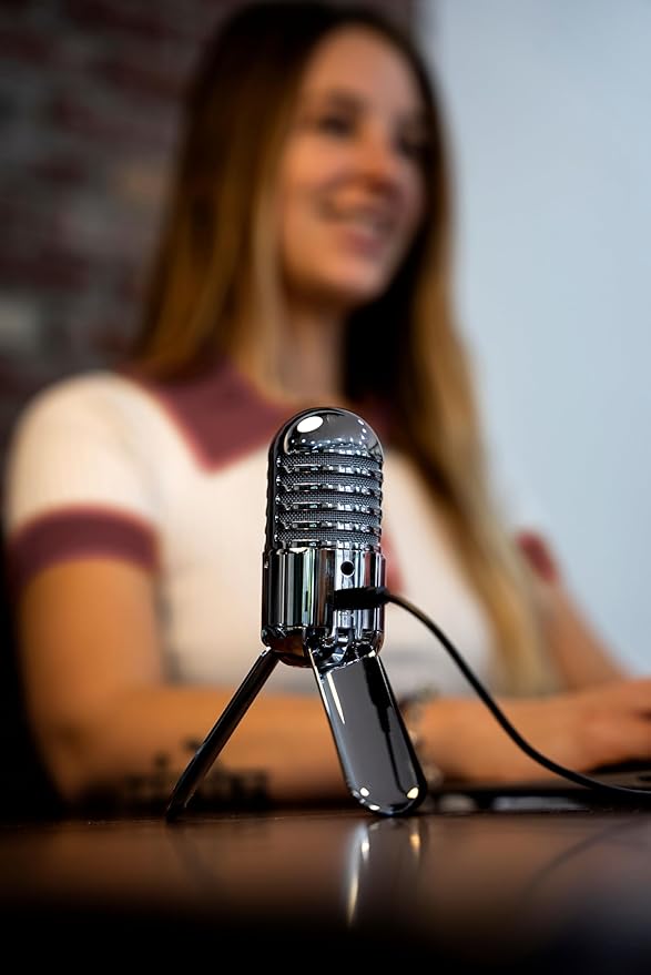 SAMSON Meteor USB Microphone (Titanium Black)