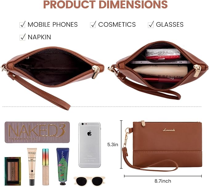 LOVEVOOK Laptop Bag for Women 15.6 lnch,Waterproof Laptops Tote Bags for Womens,Professional Work Bags for Women with Cup Holder,Large Laptop Purse Computer Briefcase Office Teacher Clutch Bag,2 PCS
