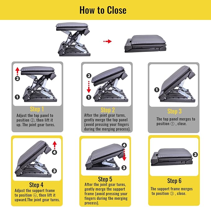 Foot Rest for Under Desk at Work Enlarged, Ergonomic Footrest with Adjustable Height and Angle, Foldable Foot Stool with Removable Pad Massage Beads for Office Gaming Chair Gray