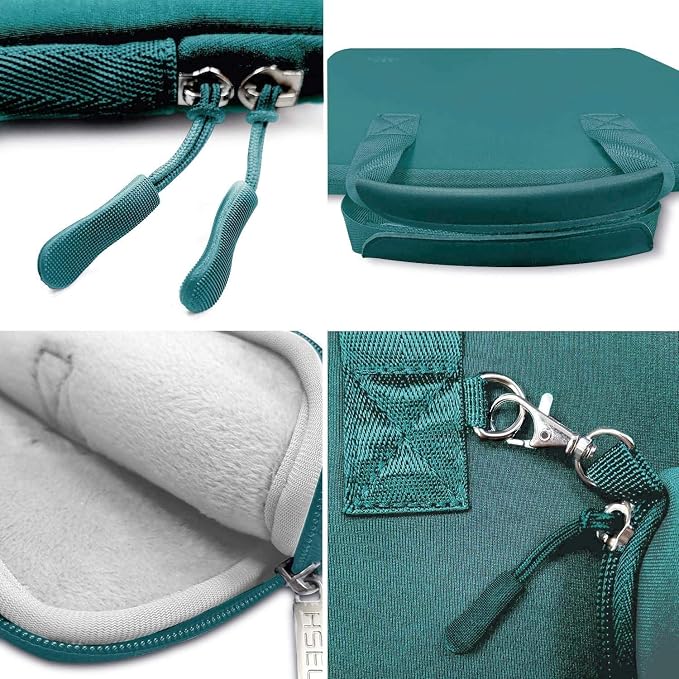 11.6 12.9 13 inch Elastic Laptop Sleeve with Small Case Compatible with 13 inch MacBook Neo Air Pro M5/M4/M3/M2/M1, iPad 13 12.9, XPS 13 and Most 11.6 12.9 13 inch Notebooks Tablets,D02E01