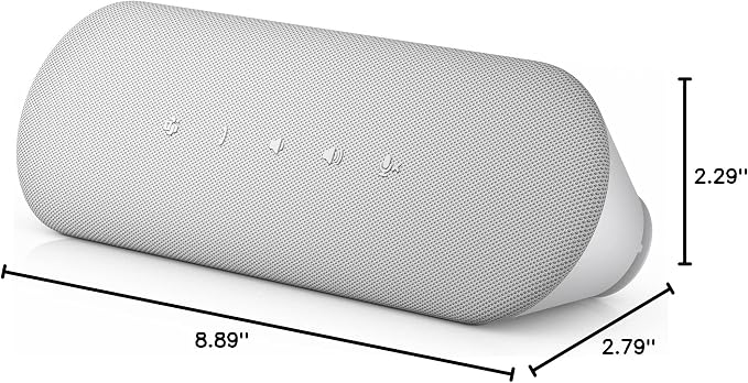 Dell SP3022 USB Computer Speaker for PC, Laptop, Monitor, Business Conference-Mini Soundbar Speakerphone, AI Noise Echo Cancellation, Full Duplex Audio, 2 x 1.8W, MS-Teams Certified - Platinum Silver