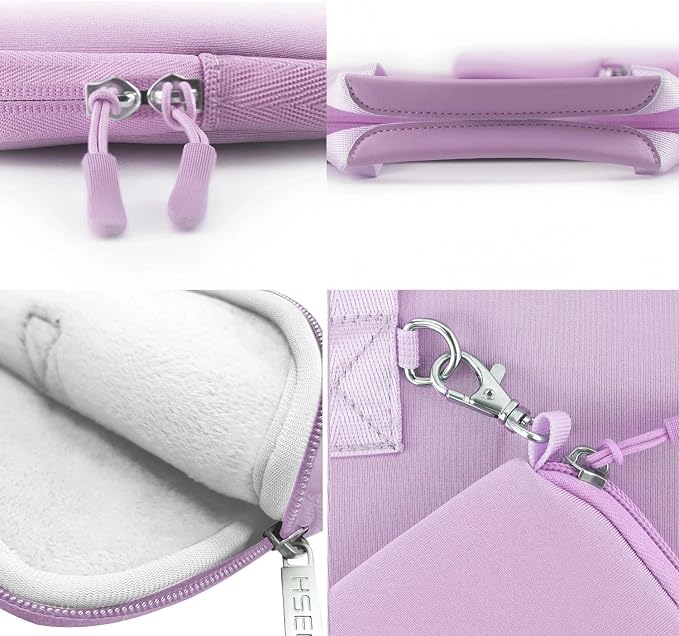 Hseok Laptop Sleeve 14 inch Case with Small Case, Compatible with MacBook Neo 14, MacBook Pro 14 M5/M4/M3/M2/M1, XPS 14 and Most 14 inch Notebooks, Neoprene Computer Handbag,P01U01