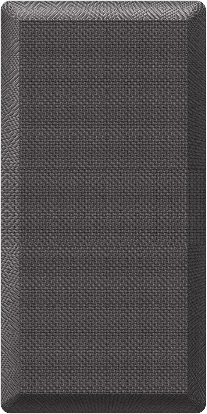 Ophanie Kitchen Mats for Floor, 3/4 Inch Thick Kitchen Rugs, 20x48 Anti Fatigue Standing Cushioned Mat, Waterproof,Comfort Ergonomic Mat for Office, Home, Sink, Charcoal Non-Slip Bottom