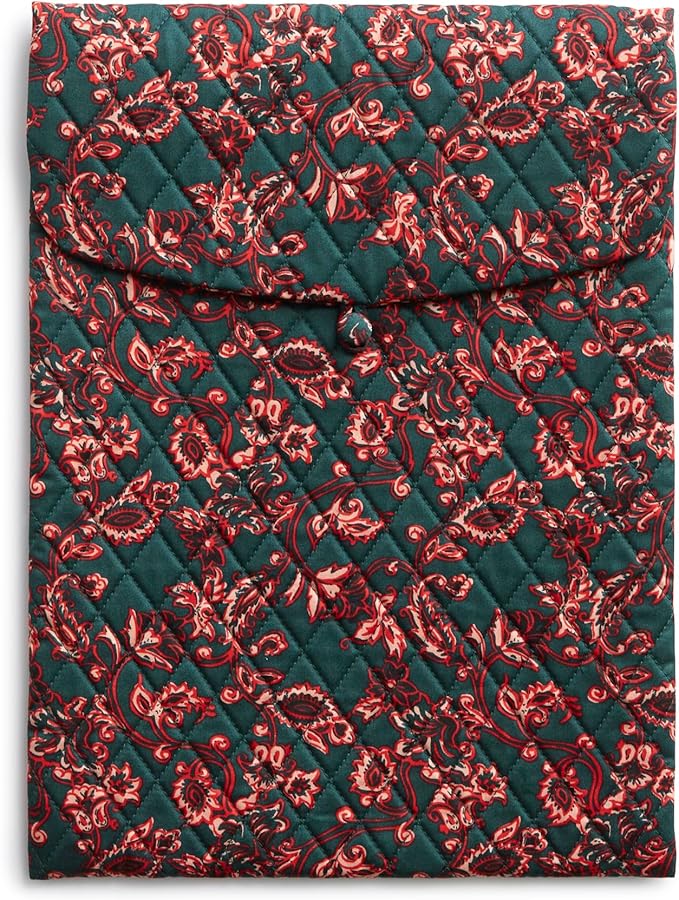 Vera Bradley womens Large Envelope Tech Sleeve, Cotton Gabardine