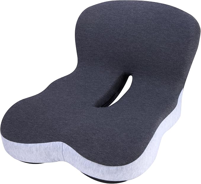 ZUAMEGUMemory Foam Car Seat Cushion – Ergonomic Driver Cushion for Sciatica & Tailbone Pain, Breathable Non-Slip Car Seat Pad for Car, Office Chair, Wheelchair