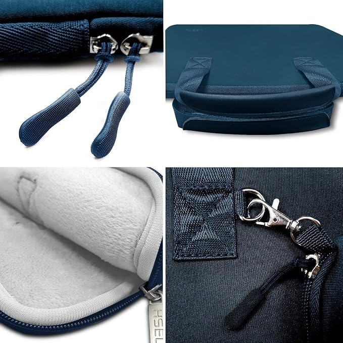 11.6 12.9 13 inch Elastic Laptop Sleeve with Small Case Compatible with 13 inch MacBook Neo Air Pro M5/M4/M3/M2/M1, iPad 13 12.9, XPS 13 and Most 11.6 12.9 13 inch Notebooks Tablets,D02B01