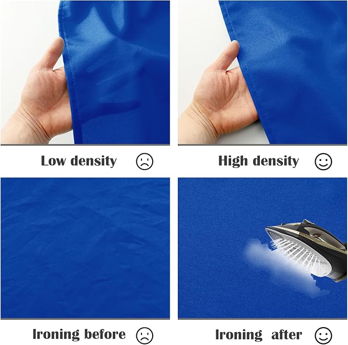 Sugargirl 10X10FT Royal Blue Backdrop Background for Photography, Photo Backdrop Royal Blue Screen Photo Booth Backdrop for Photoshoot Party Video(1 Panel)