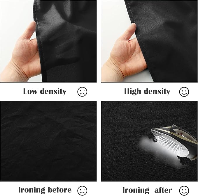 Sugargirl 10X10FT Black Backdrop Background for Photography, Photo Backdrop Black Screen Photo Booth Backdrop for Photoshoot Party Video(1 Panel)
