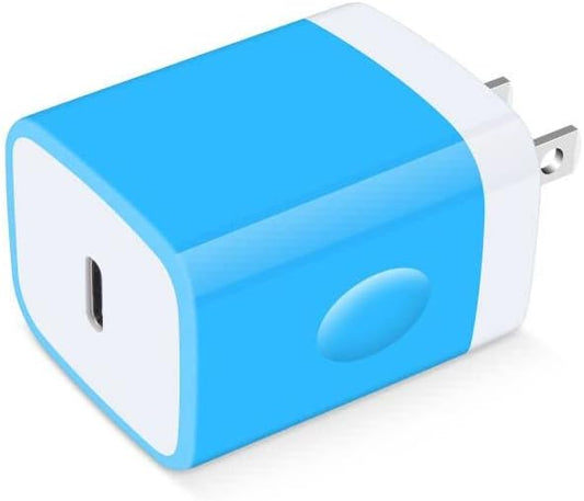 USB C Box,GiGreen 20W Fast Wall Charger Plug Power Adapter for Samsung Galaxy S25 Ultra/S24FE/A16 5G/A15/A54/A56/A13/S23/A53/A23/Z Fold 7 6/S21/A03s/S22,iPhone 16 Pro Max/15/14/13/12/11,Pixel 9 Pro/8a