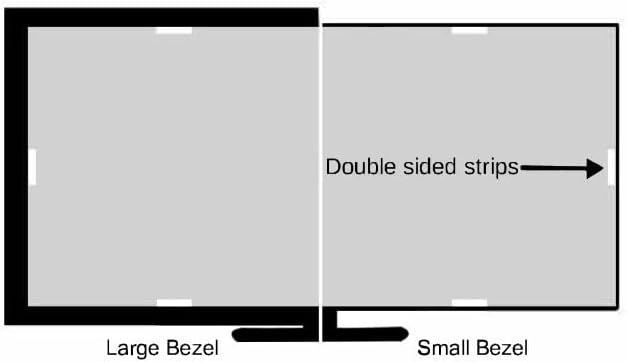 2‑Way Privacy Filter – Accessory Only – to fit the Dell U4919DW 49‑inch Curved Monitor, Reversible Anti-Glare or Glossy, Enhanced Side-View Blocking, Blue Light Reduction | Includes Installation Kit