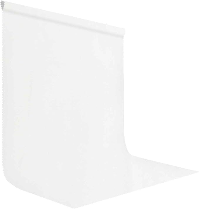 White Screen Backdrop for Photography 5x7ft Zoom Meeting, Game Live Steaming and Photo Studio Shooting Props