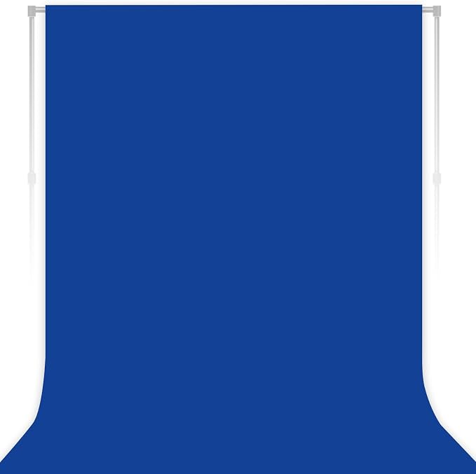 Royal Blue Backdrop for Photoshoot, Professional Photo Backdrop Background Curtain for Product Photography, Portraits, Wedding, Party, Live Streaming Video Recording 10X20 FT