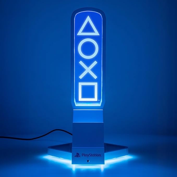 Paladone PlayStation 12" Desk Headphone Stand with Light