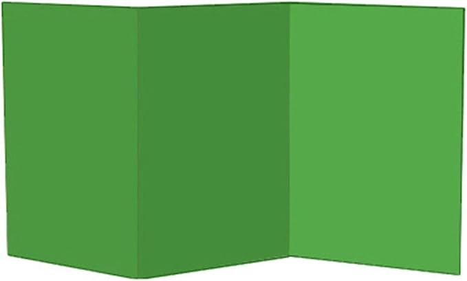 Portable TriFold Chromas Board Size for Green Screen and White Background Applications Portable Backdrops