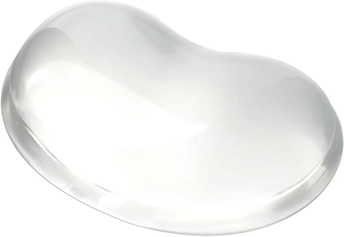 Gel Wrist Rest for Mouse, Transparent Cushion Wrist Support Wrist Pad Ergonomic Mouse Wrist, Hand Mouse Wrist Rest for Computer, Laptop, Office, Home, School
