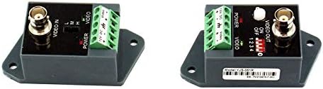 Long Distance Active Video Balun 1 Channel Utp Video Transceiver for CCTV Compatible with All Ahd/Cvi/Tvi/Cvbs Effective Distance 1800M