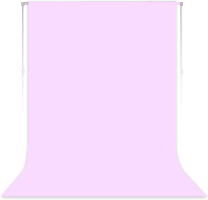 Light Purple Backdrop for Photoshoot Professional Photo Backdrop Background Curtain for Product Photography Portraits Wedding Party Live Streaming Video Recording 7X10 FT