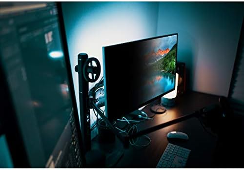 Amazon Basics Privacy Screen Filter -22 Inch 16:9 Widescreen Monitor, Anti-Spy, High Clarity, UV Protection, Eye Protection, Anti Glare & Blue Light Filter, Anti-Scratch (22" 16:9, 18.76"x10.56")
