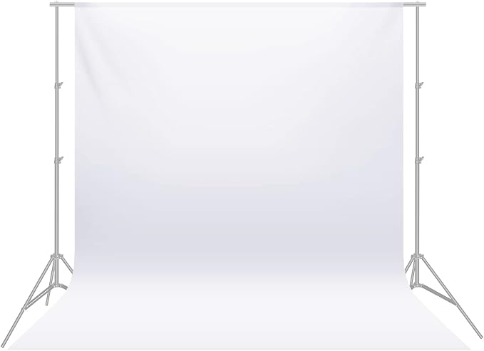 NEEWER 10 x 12FT / 3 x 3.6M PRO Photo Studio Premium Polyester Collapsible Backdrop Background for Photography, Video and Television (Backdrop ONLY) - White