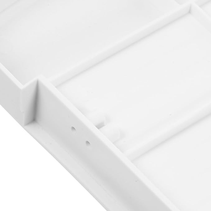 Adjustable Under Desk Keyboard Tray with Mouse Platform and Pen Holder, White Sliding Keyboard Mount System for Office Workspace Organizer