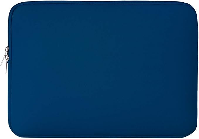 RAINYEAR 16 Inch Laptop Sleeve Protective Soft Case with Accessories Pouch, Specially Compatible with 16" MacBook Pro M1 M2 M3 M4 M5 Pro/Max A3403 A3186 A3428 A3429 (Navy Blue)
