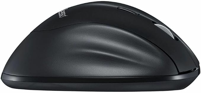 Adesso iMouse A60 Ergonomic Wireless Vertical Mouse, Bluetooth and 2.4GHz Dual Mode with USB-A Receiver, Copilot AI Hotkey, 3 Level DPI (1000/1600/2400), 6 Buttons, Right Hand for Windows