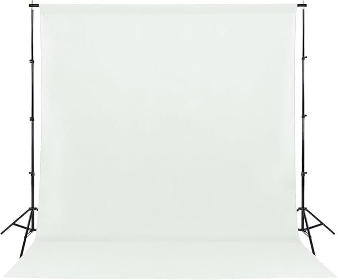 Sugargirl 10X10FT Ivory Backdrop Background for Photography, Photo Backdrop Ivory Screen Photo Booth Backdrop for Photoshoot Party Video(1 Panel)