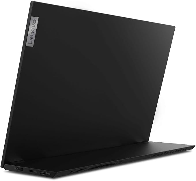Lenovo ThinkVision M15 15.6" Full HD WLED LCD Monitor - 16:9 - Raven Black