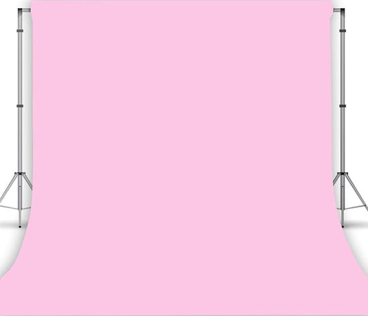 10x20ft Pink Photography Backdrop, High Density Polyester Fiber Photo Background Cloth is Foldable and Machine Washable, Suitable for Photo Background Video Photography Studios