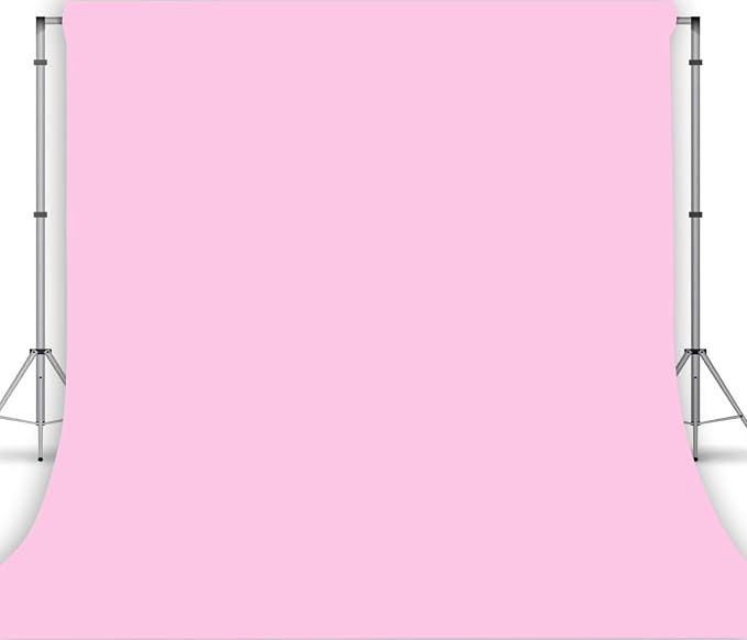 5x7ft Pink Photography Backdrop, High Density Polyester Fiber Photo Background Cloth is Foldable and Machine Washable, Suitable for Photo Background Video Photography Studios
