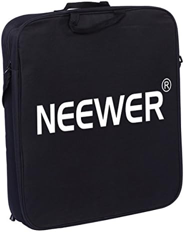Neewer 18" Ring Light for Camera Phone, 55W Dimmable 5500K Light with 240 LEDs Color Filter Soft Tube Carrying Bag for YouTube TikTok Selfies Photography, Triangle Wall Mount Arm Included